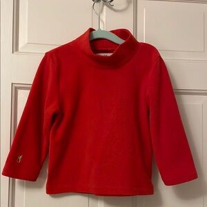 Red Kids Turtleneck Shirt